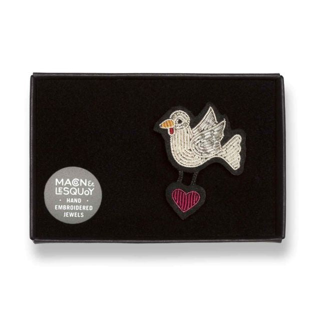 Broche - Pigeon de la liberté