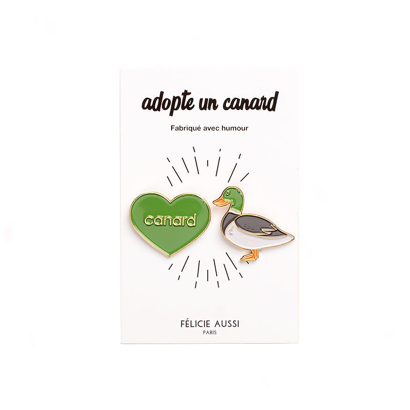 Pin's duos Canard