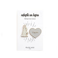 Pin's duos Lapin