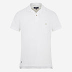 Polo - Blanc en coton éponge