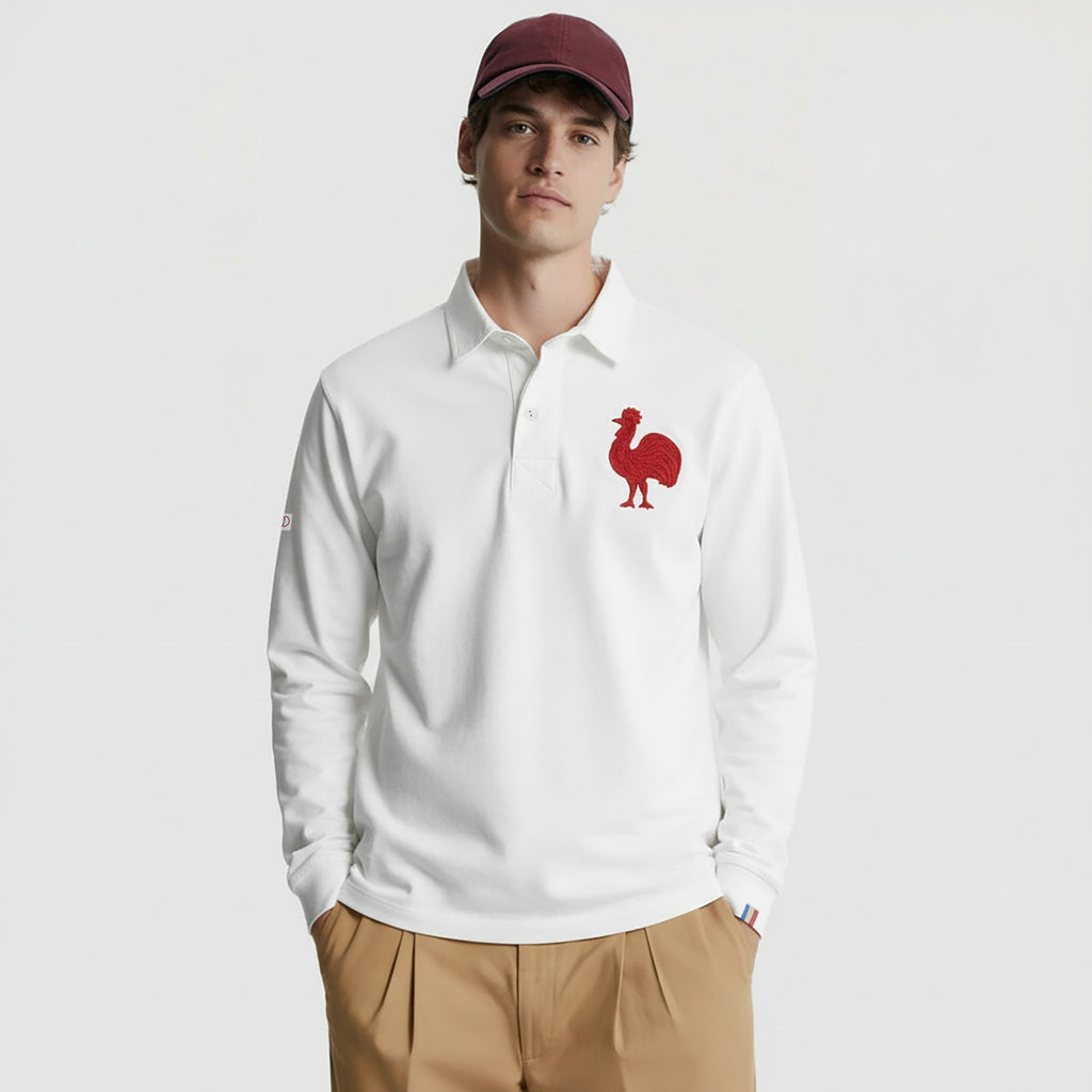 Polo ML - 1er Coq - Blanc
