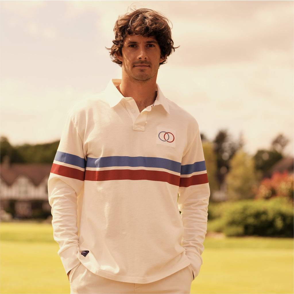 Polo - ML Rayures Retro - Marshmallow