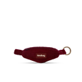 Porte-clés banane Côme - Velours Bordeaux