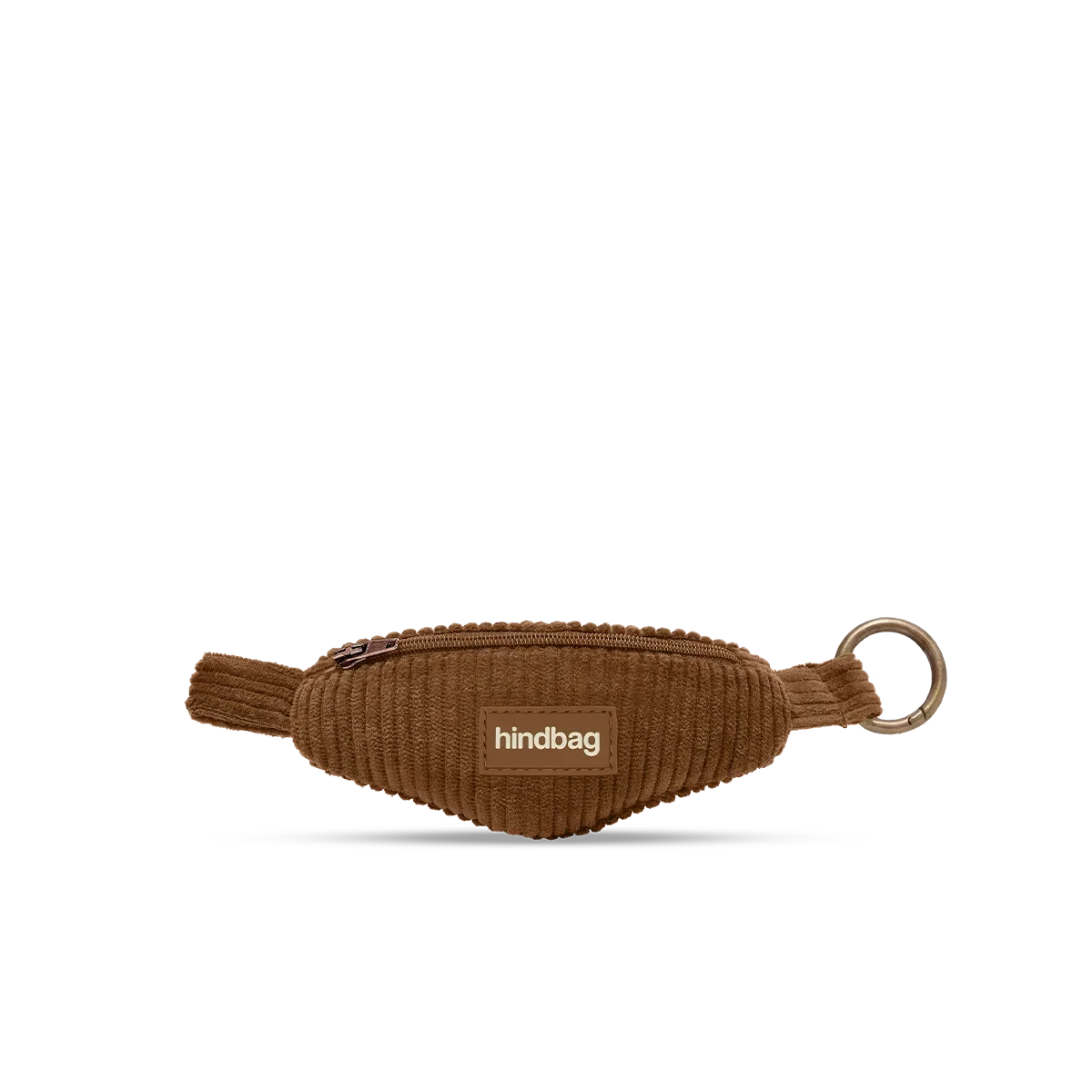 Porte-clés banane Côme - Velours Macchiato