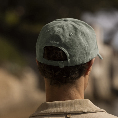 Casquette vert clair coton - modèle cap