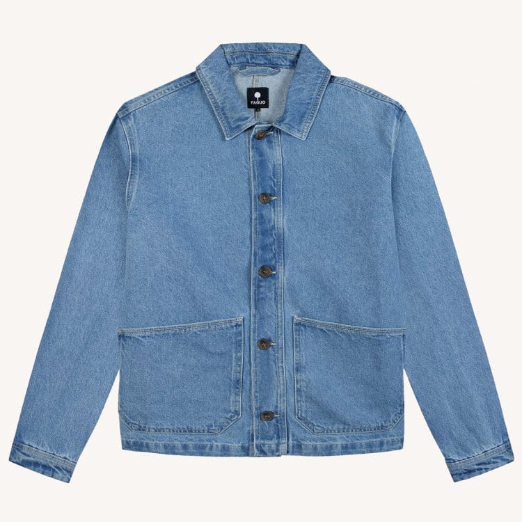 LIFFRE denim clair - Veste en coton - Mixte