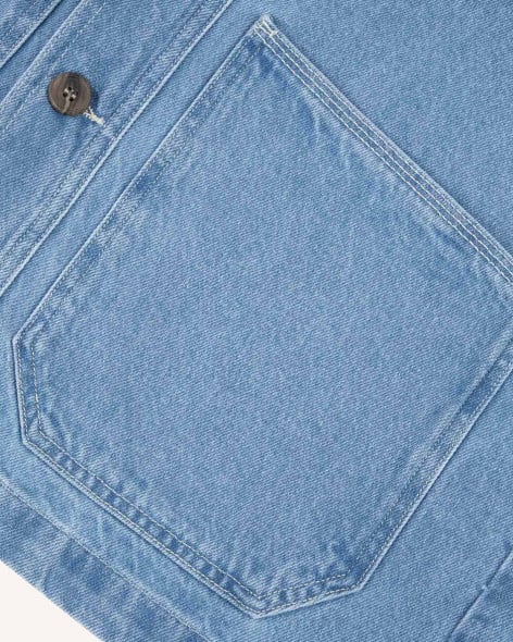 LIFFRE denim clair - Veste en coton - Mixte