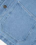 LIFFRE denim clair - Veste en coton - Mixte