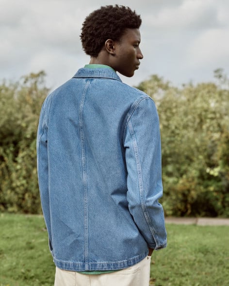 LIFFRE denim clair - Veste en coton - Mixte