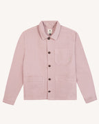 LORGE - Veste en coton rose grisé - Mixte
