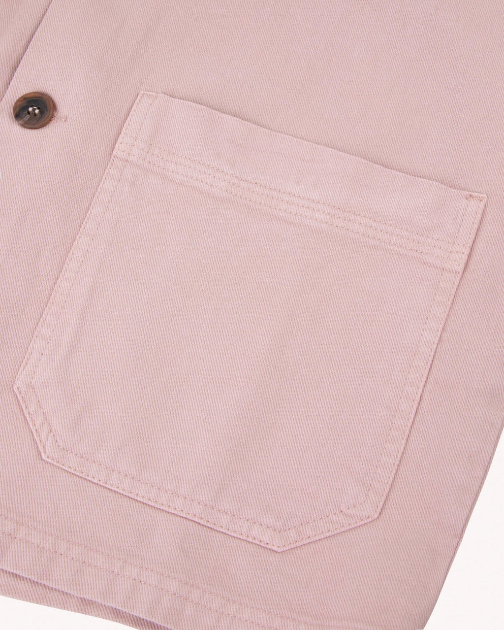 LORGE - Veste en coton rose grisé - Mixte
