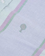 IRATY - Chemise rayée vert et multicolore