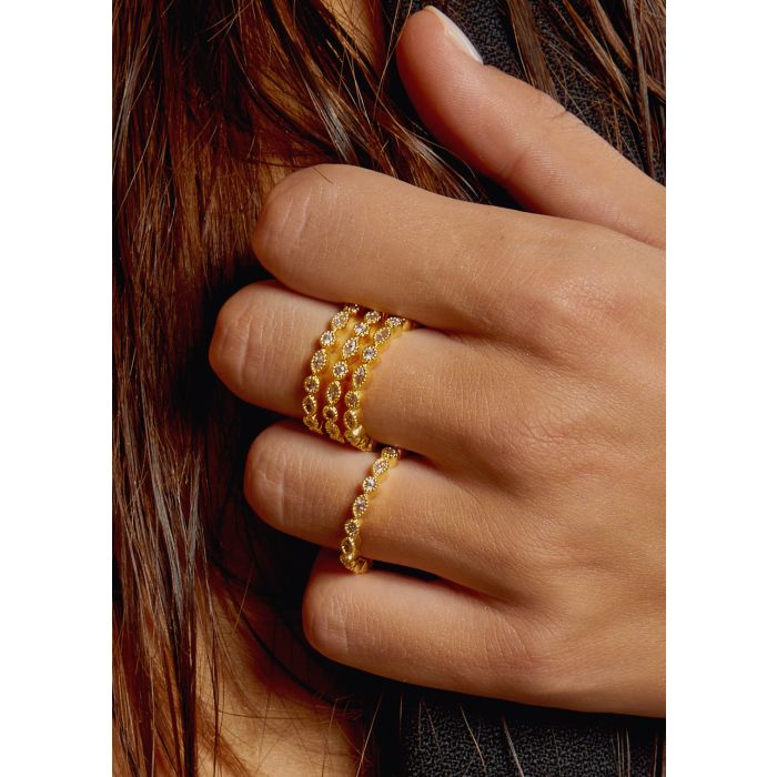 Bague - Triple Infinity Or