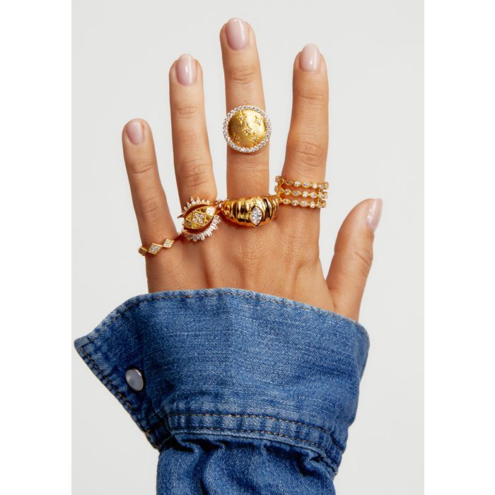Bague - Triple Infinity Or