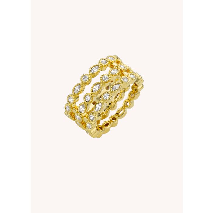 Bague - Triple Infinity Or