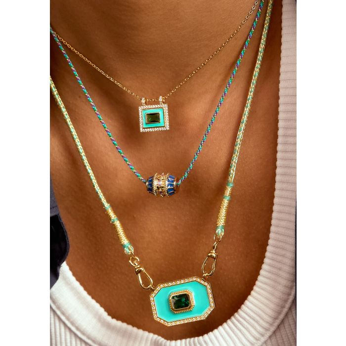 Collier Blue Talisman