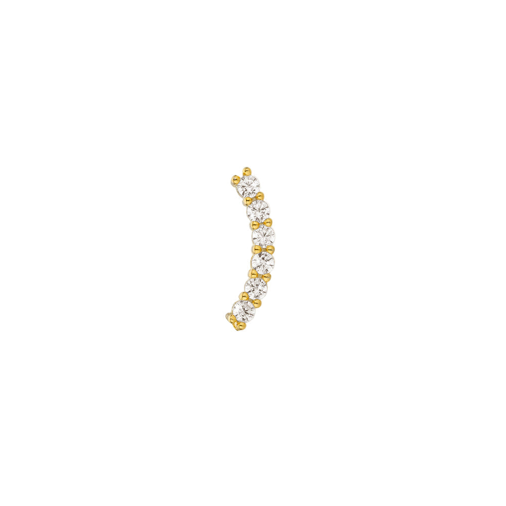 Piercing Semi Circle