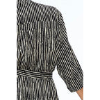 66988 - Robe Longue Boutonnée - 0210 Noir