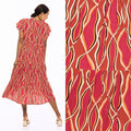 65854 - Robe Longue - Rouge Clair - 0604