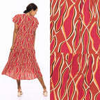 65854 - Robe Longue - Rouge Clair - 0604