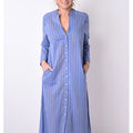 67817 - Robe  chemise - 0552 BLEU FONCE