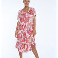 67794 - Robe t-shirt - 0453 Rose Foncé