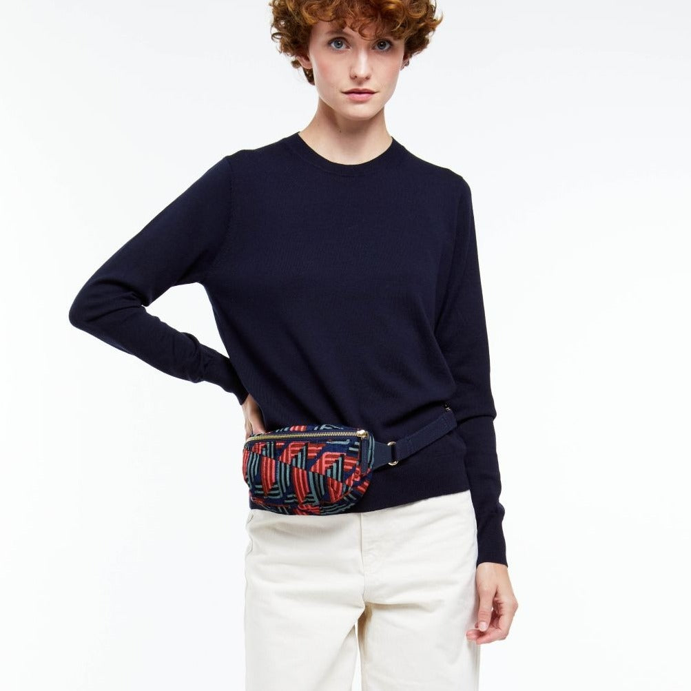 Sac Banane S - Quité Chiara Atome Corail