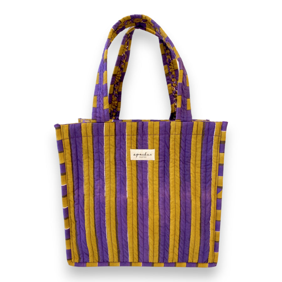 Sac Karan - Rayures Figue