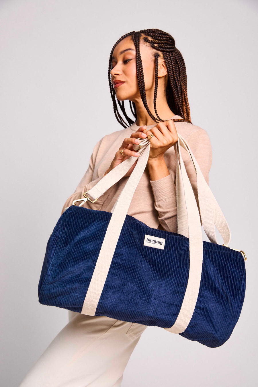 Sac Simon - Velours Marine