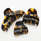 Pince very classique 3,5 cm - Ecaille Foncé