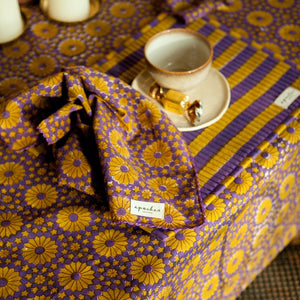 Serviette de table Bombay  - Etoile Figue