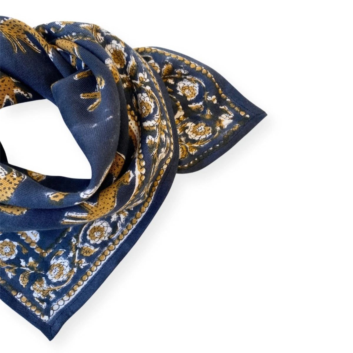 Foulard Apaches Manika - Bengale - Minuit