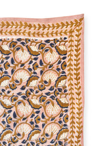 Petit Foulard Apaches Manika - Eventail - Blush