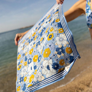 Petit Foulard Apaches Manika Joy - Océan