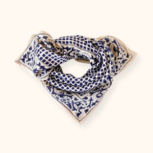 Petit Foulard Apaches Manika - Mosaic - Graphite