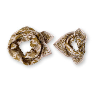 Foulard Apaches Manika - Ours - Macadamia