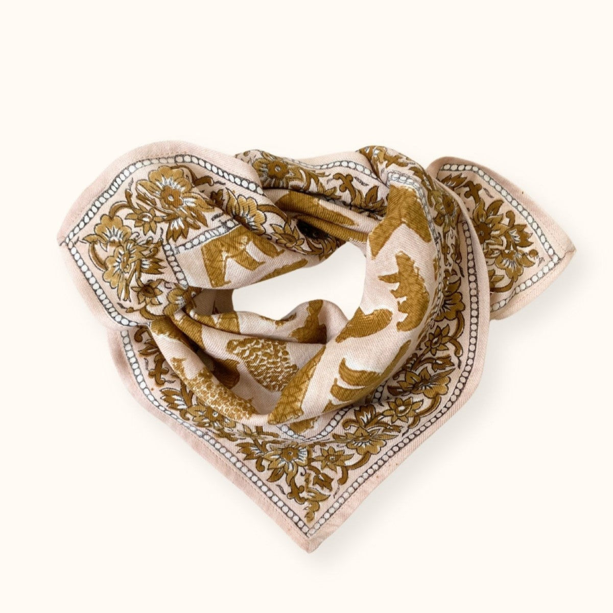 Foulard Apaches Manika - Ours - Macadamia