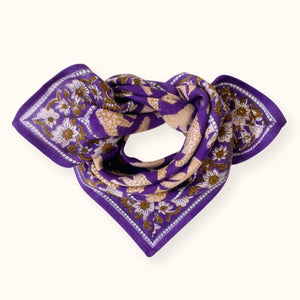 Foulard Apaches Manika - Ours - Violet