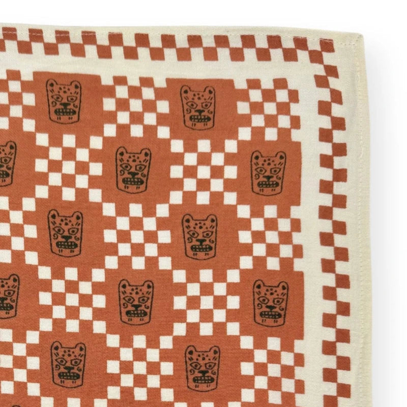 Petit Foulard Manika - Tigro - Rust