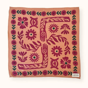 Petit Foulard Manika - Rita - Rust