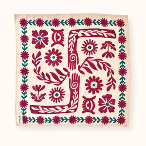 Petit Foulard Manika - Rita - Macadamia