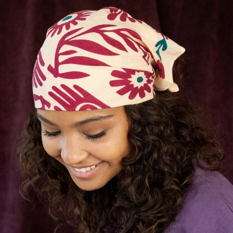 Petit Foulard Manika - Rita - Macadamia