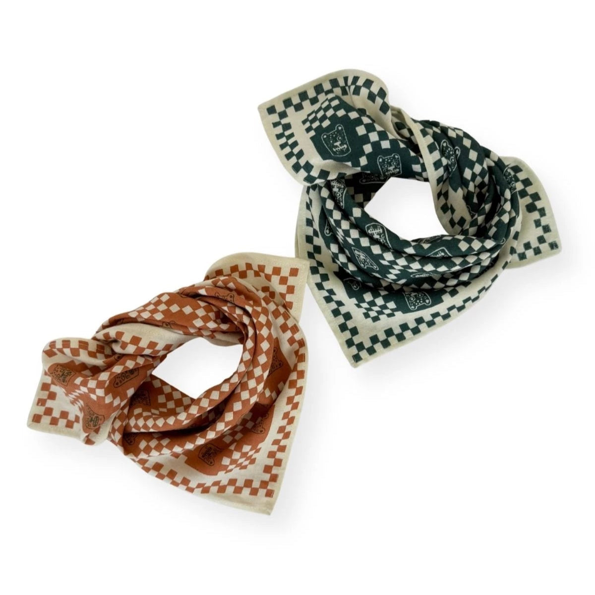 Petit Foulard Manika - Tigro - Forest