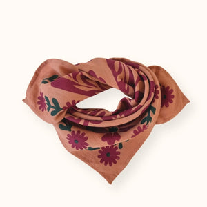 Petit Foulard Manika - Rita - Rust