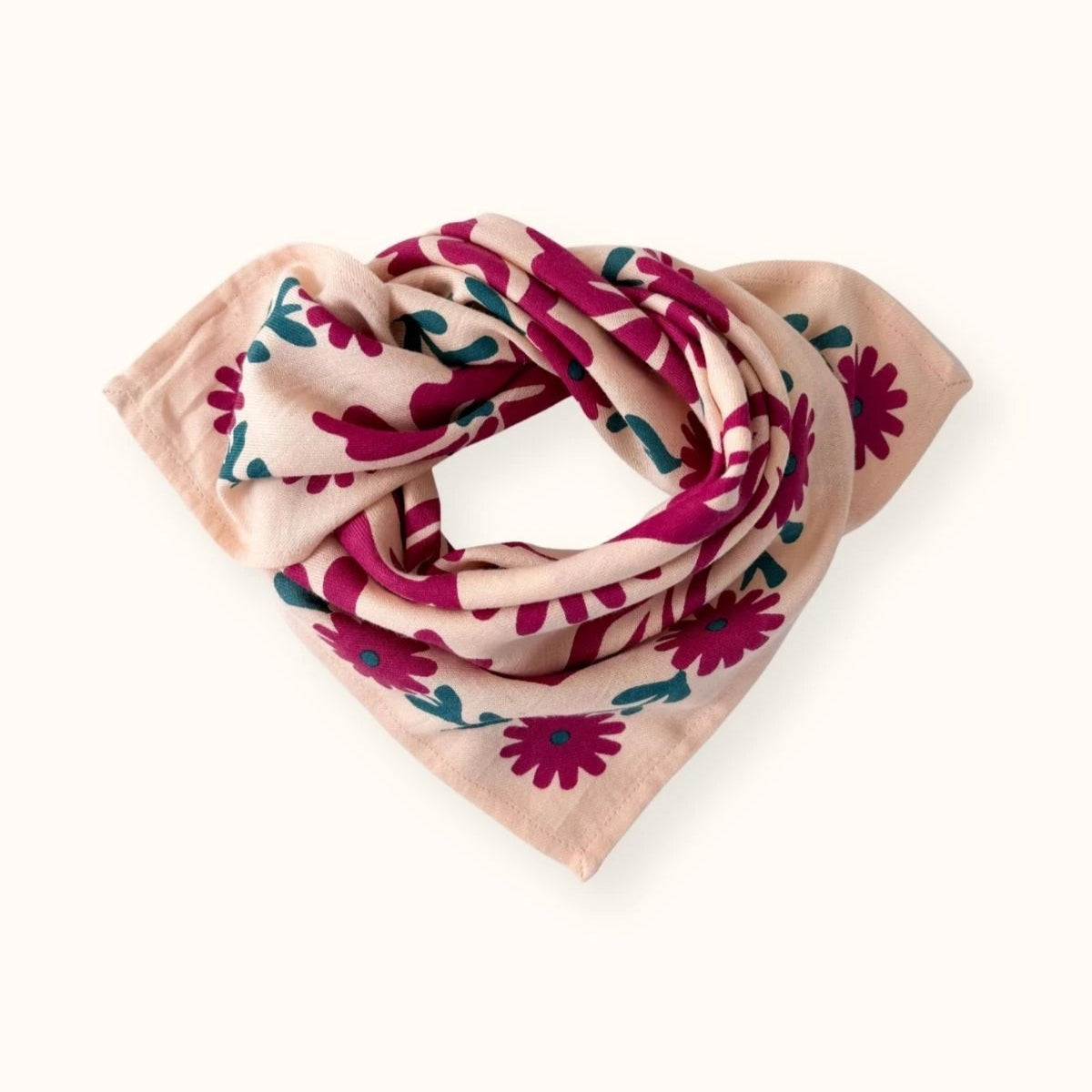 Petit Foulard Manika - Rita - Macadamia