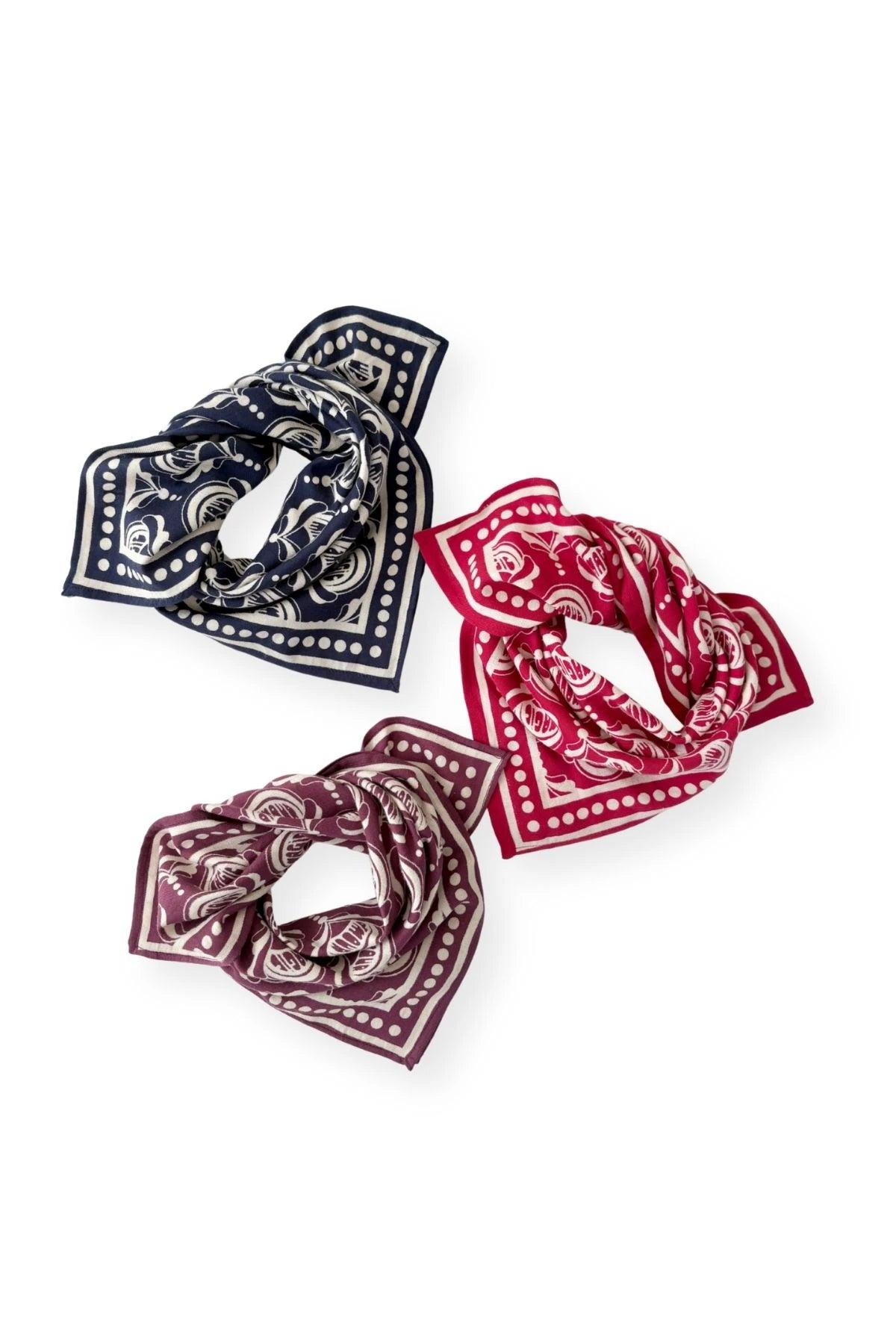 Petit Foulard Manika - Wonderfull Cherry