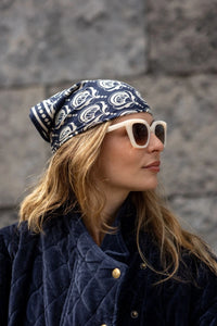 Petit Foulard Manika - Wonderfull - Navy