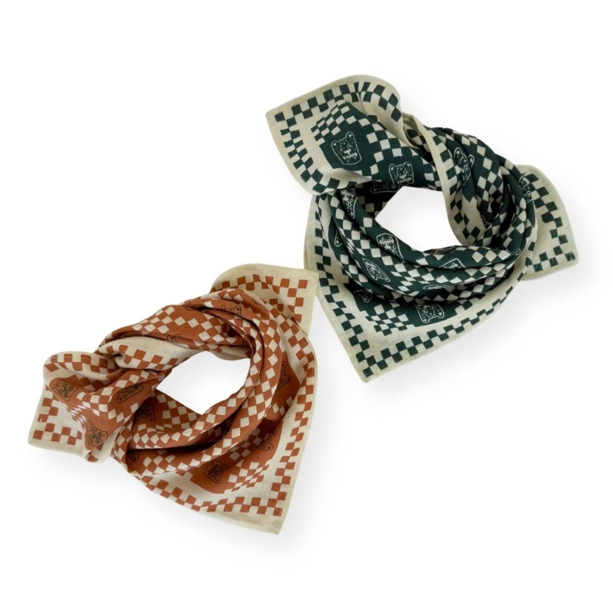 Petit Foulard Manika - Tigro - Rust