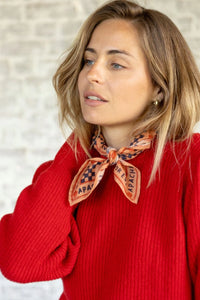 Petit Foulard Manika - Amor - Amor Rust