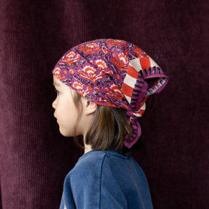 Petit Foulard Manika - Cactus - Cherry